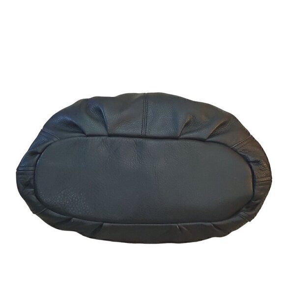 B Makowsaki Black Leather Shoulder Bag - Picture 8 of 11